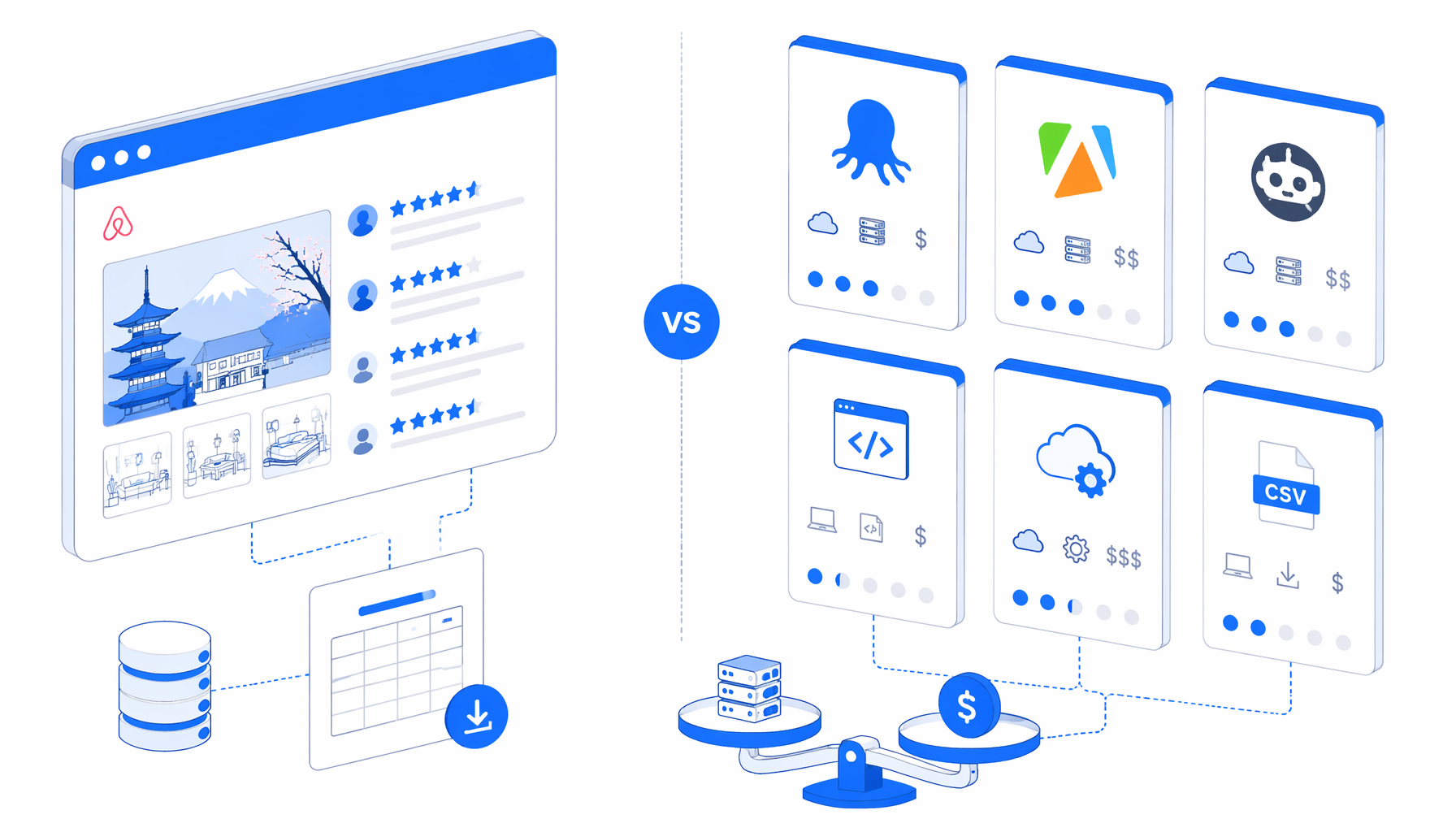 Best Airbnb Japan Review Scraper Alternatives: Octoparse, Apify, Scripts, and Local CSV