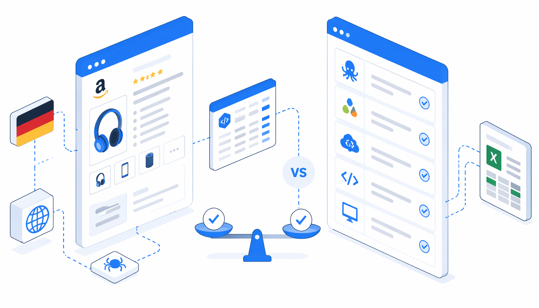 Best Amazon ASIN Scraper Germany Alternatives: Octoparse, Apify, APIs, and Local CSV