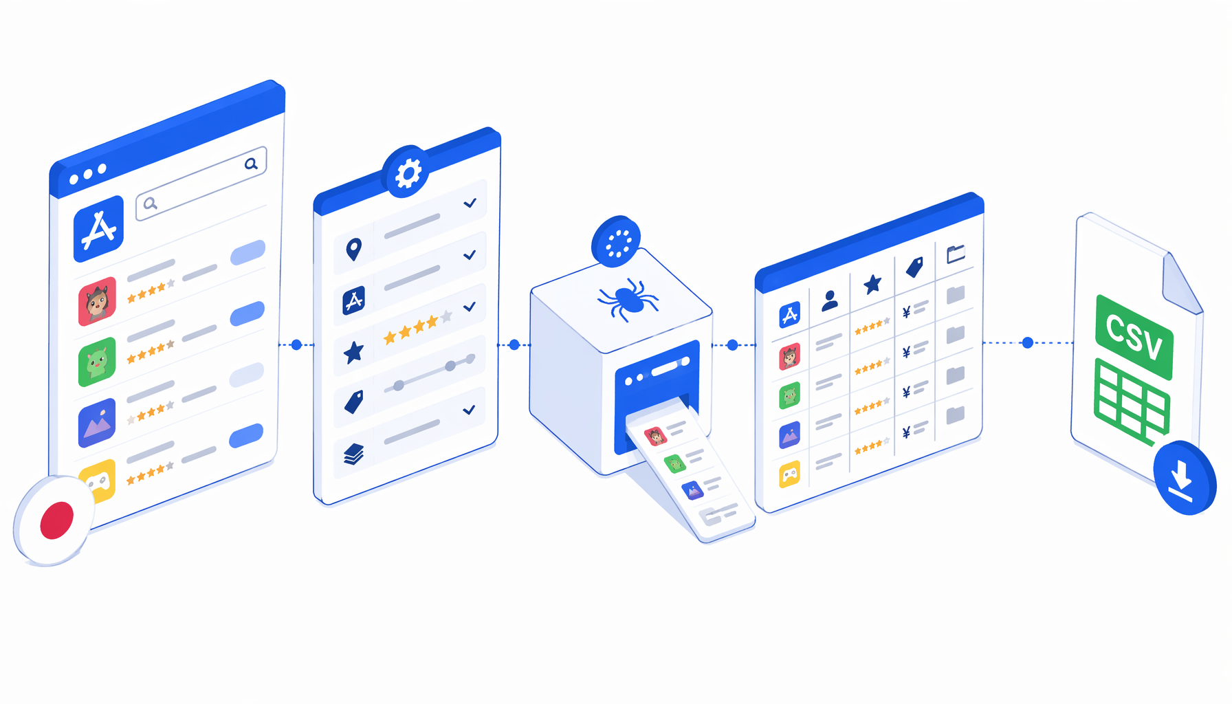 How to Scrape App Store Listings in Japan to CSV