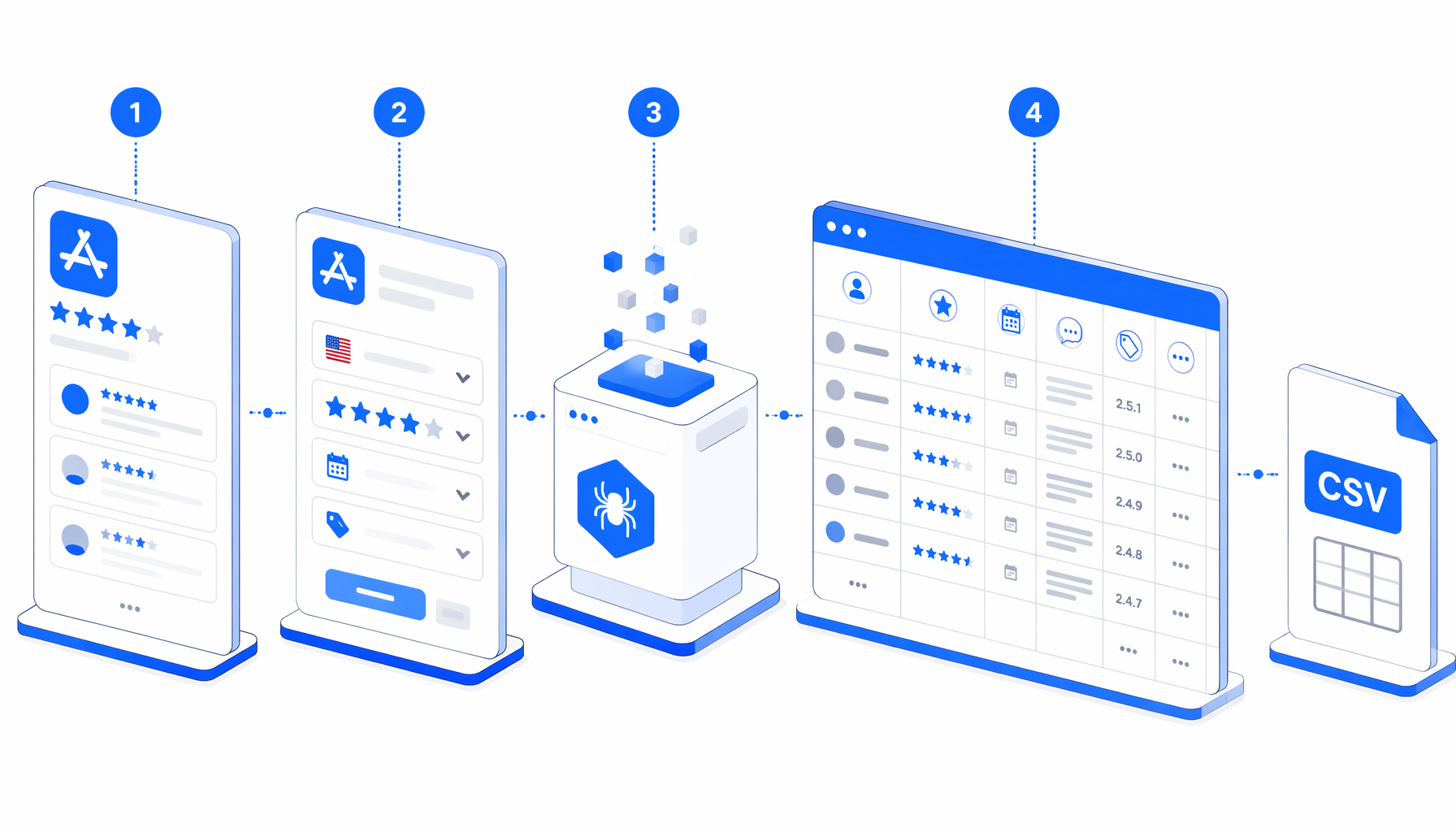 How to Scrape App Store Reviews to CSV with UScraper