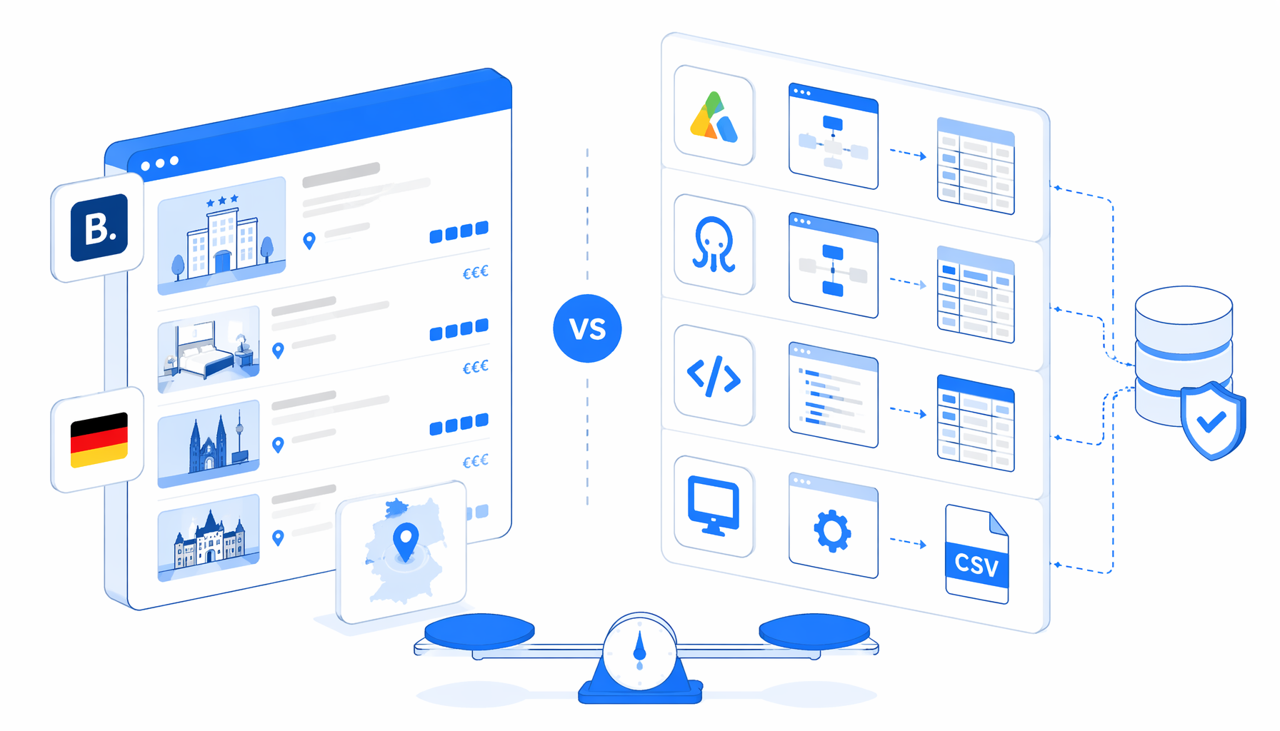 Best Booking.com Scraper Alternatives: Apify, Octoparse, Scripts, and Local CSV