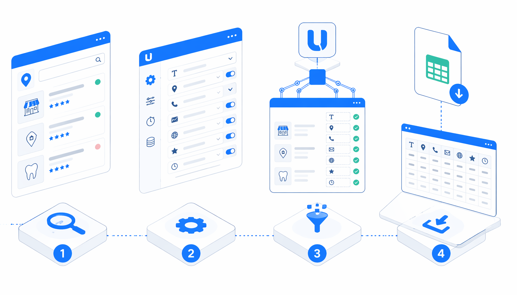 How to Scrape Das Örtliche Leads to CSV with UScraper