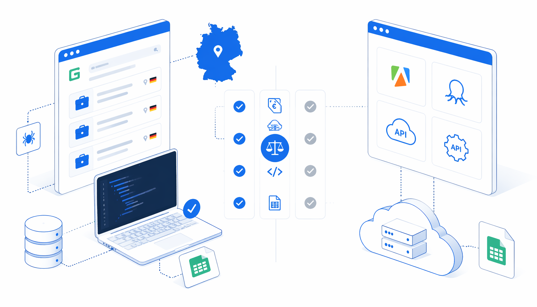 Best Glassdoor Job Scraper for Germany: Local CSV vs Apify, Octoparse, APIs