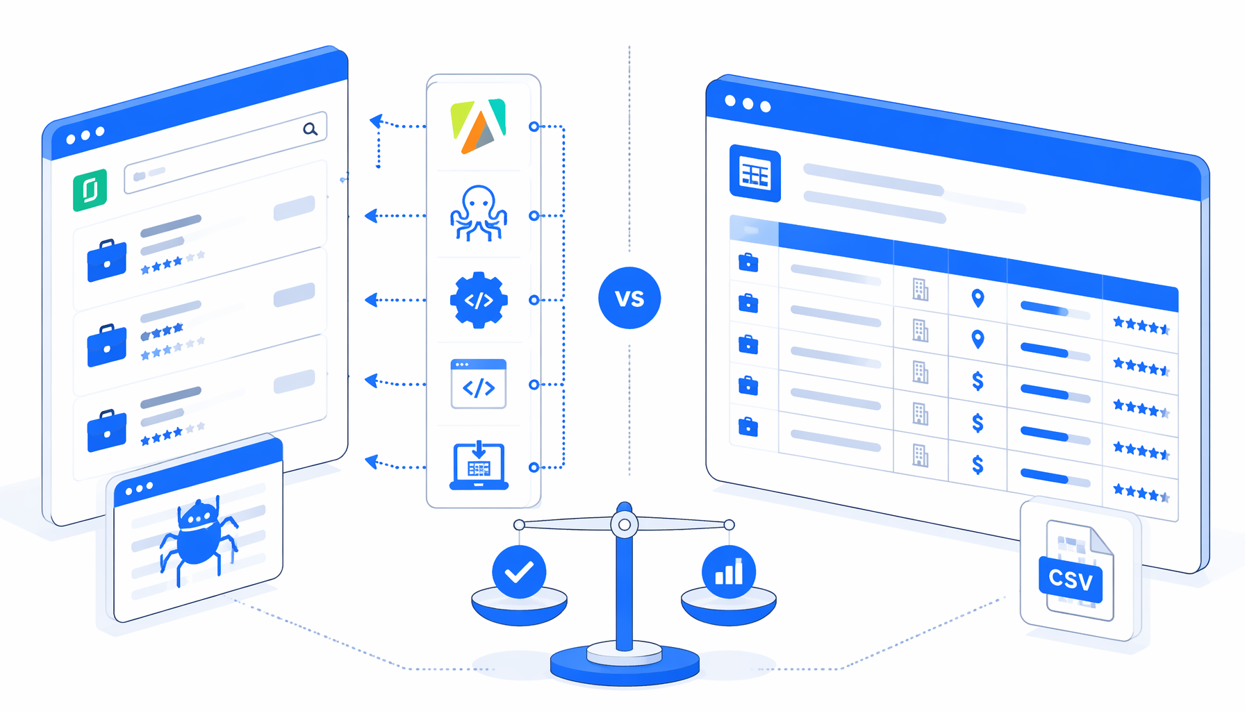 Best Glassdoor Scraper Alternatives: Apify, Octoparse, APIs, Scripts, and Local CSV