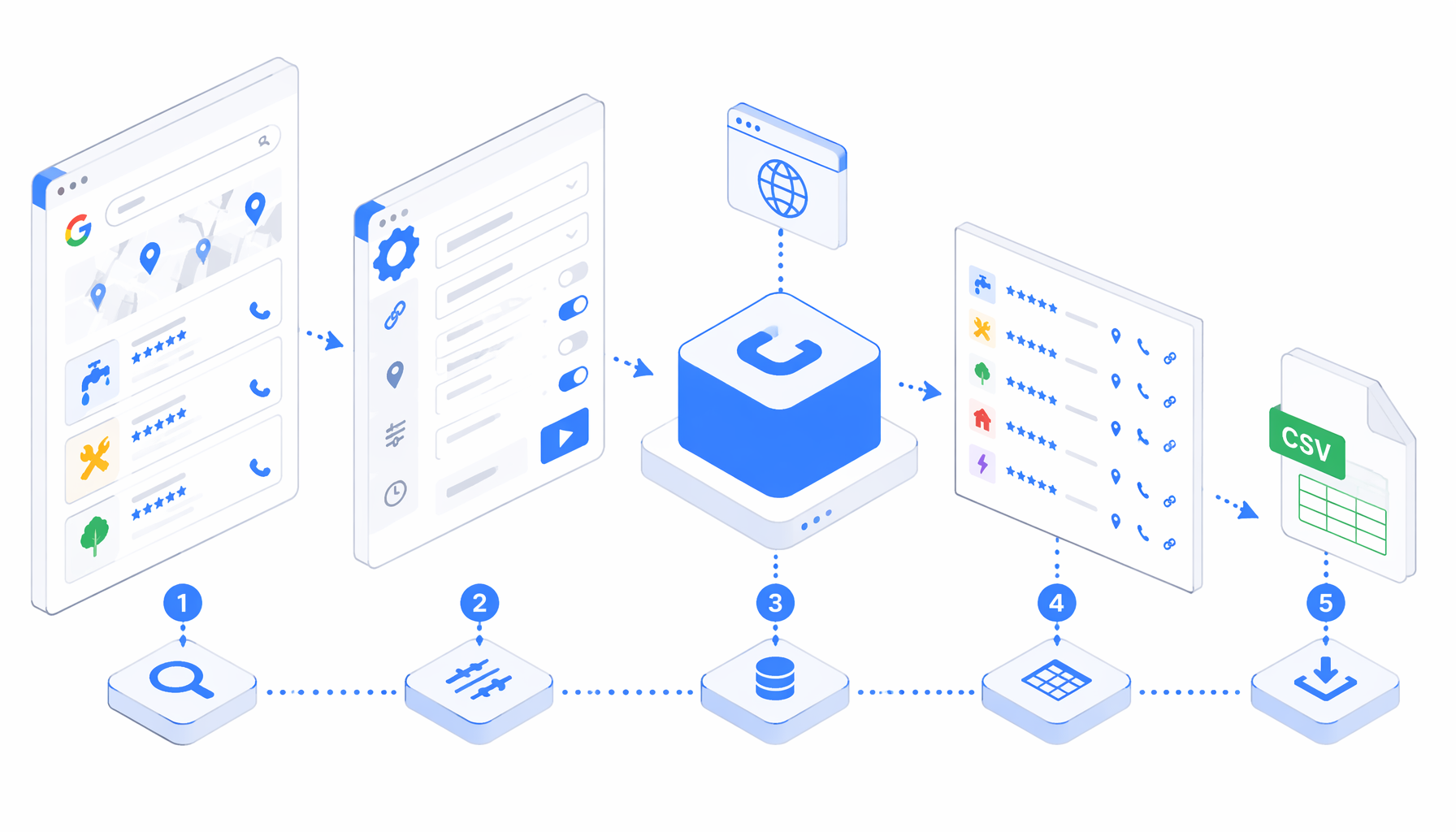 How to Scrape Google Local Services Providers to CSV
