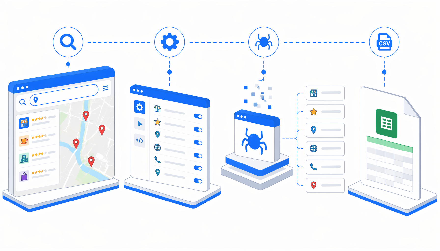 How to Scrape Google Maps Leads by Keyword to CSV