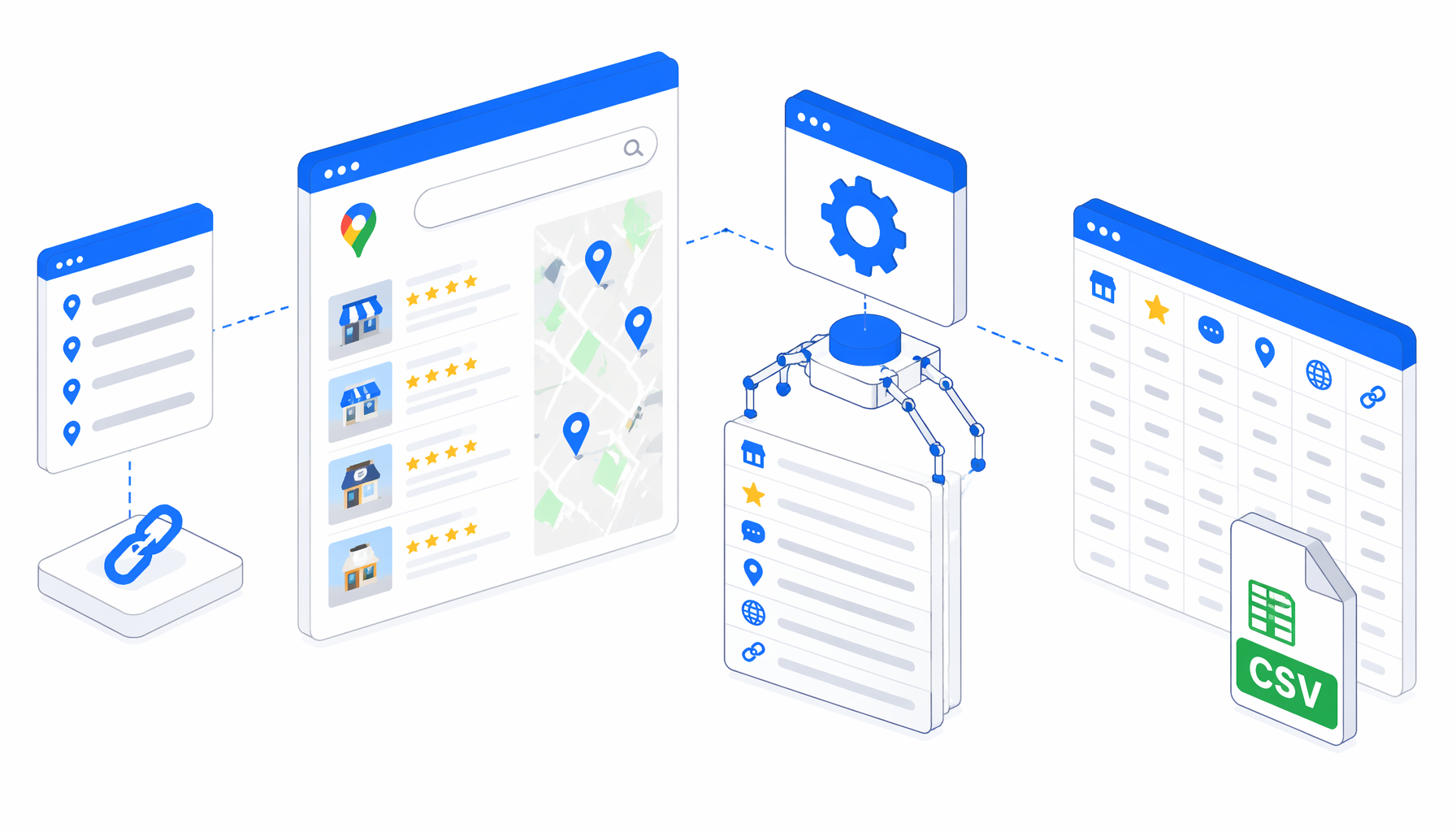 How to Scrape Google Maps Leads by URL to CSV