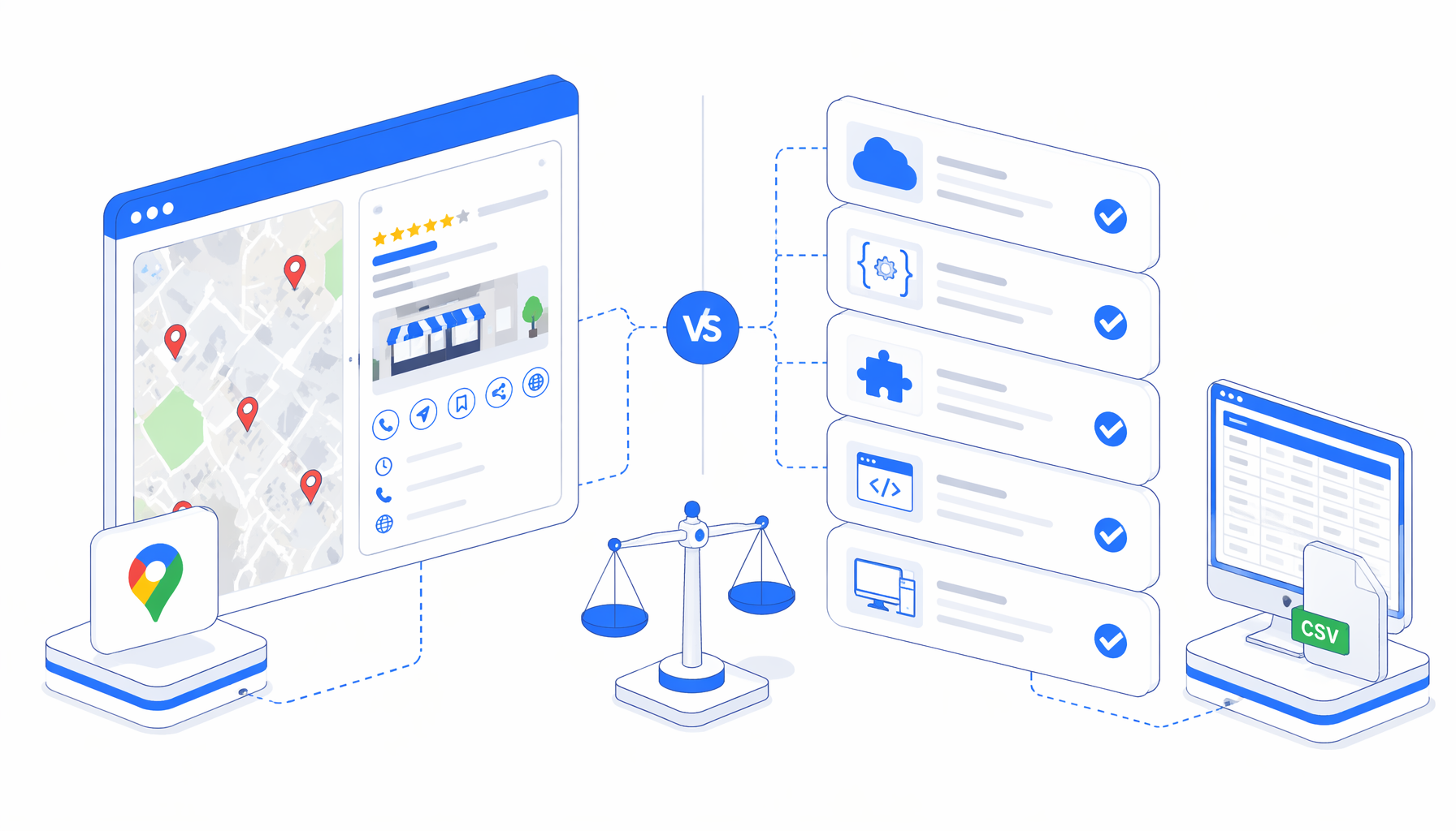 Best Google Maps Scraper Alternatives for Cloud, APIs, and Local CSV