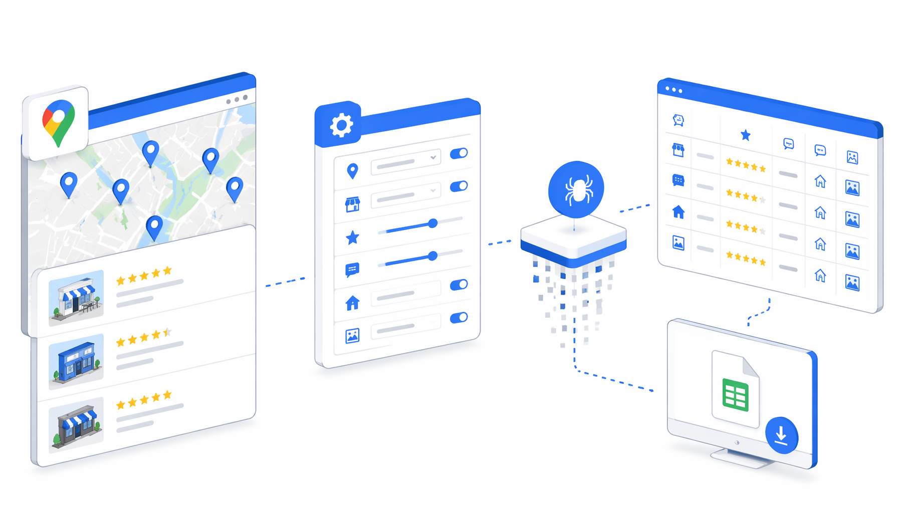 How to Scrape Google Maps Listings in Germany to CSV