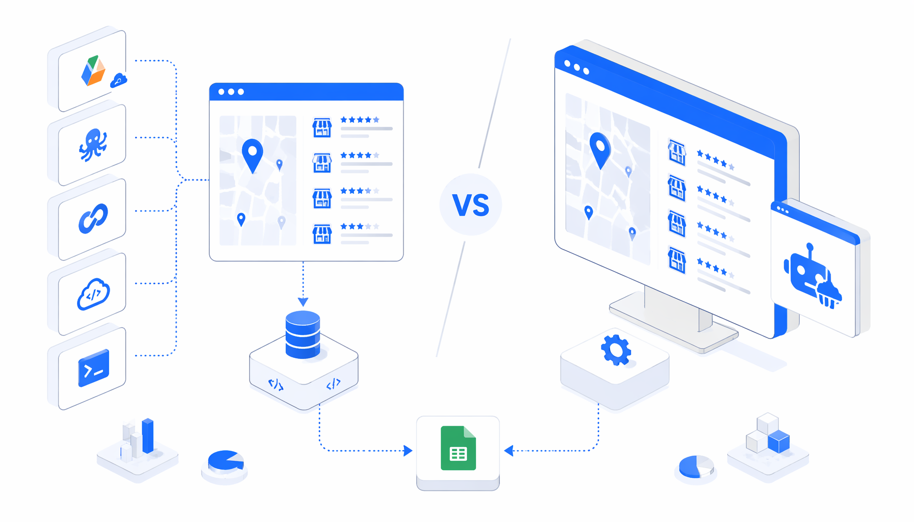 Best Google Maps Reviews Scraper Alternatives: APIs, SaaS, and Local CSV