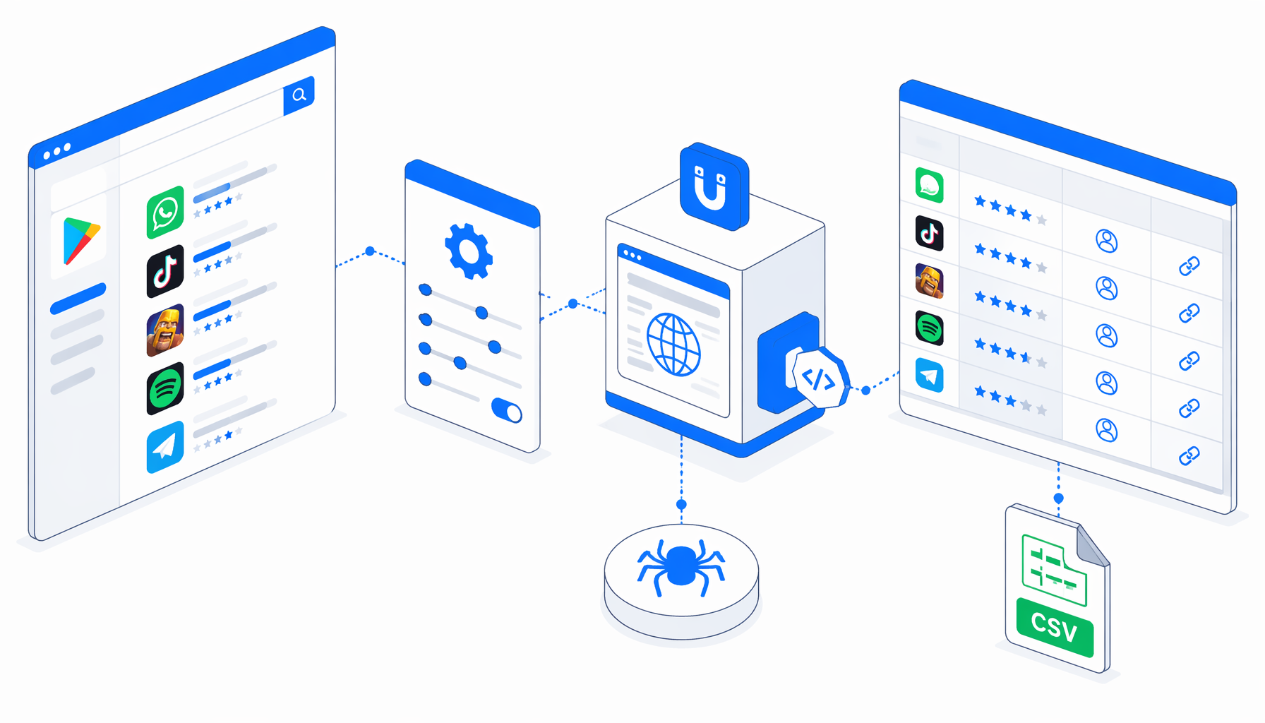 How to Scrape Google Play App Data to CSV with UScraper