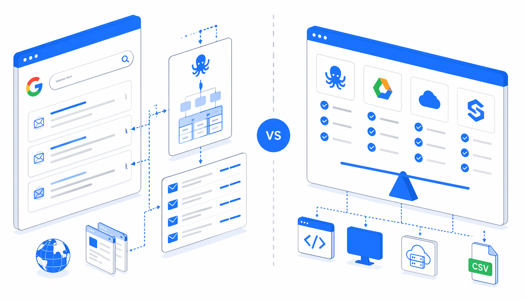 Best Google Search Email Scraper Alternatives: Octoparse, Apify, SaaS Tools, and UScraper