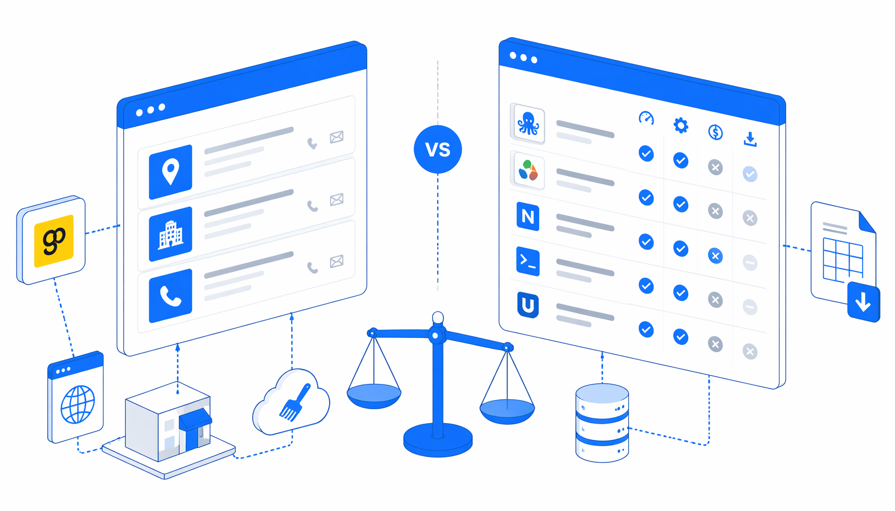 GoYellow.de Scraper Alternatives Compared for Lead Export
