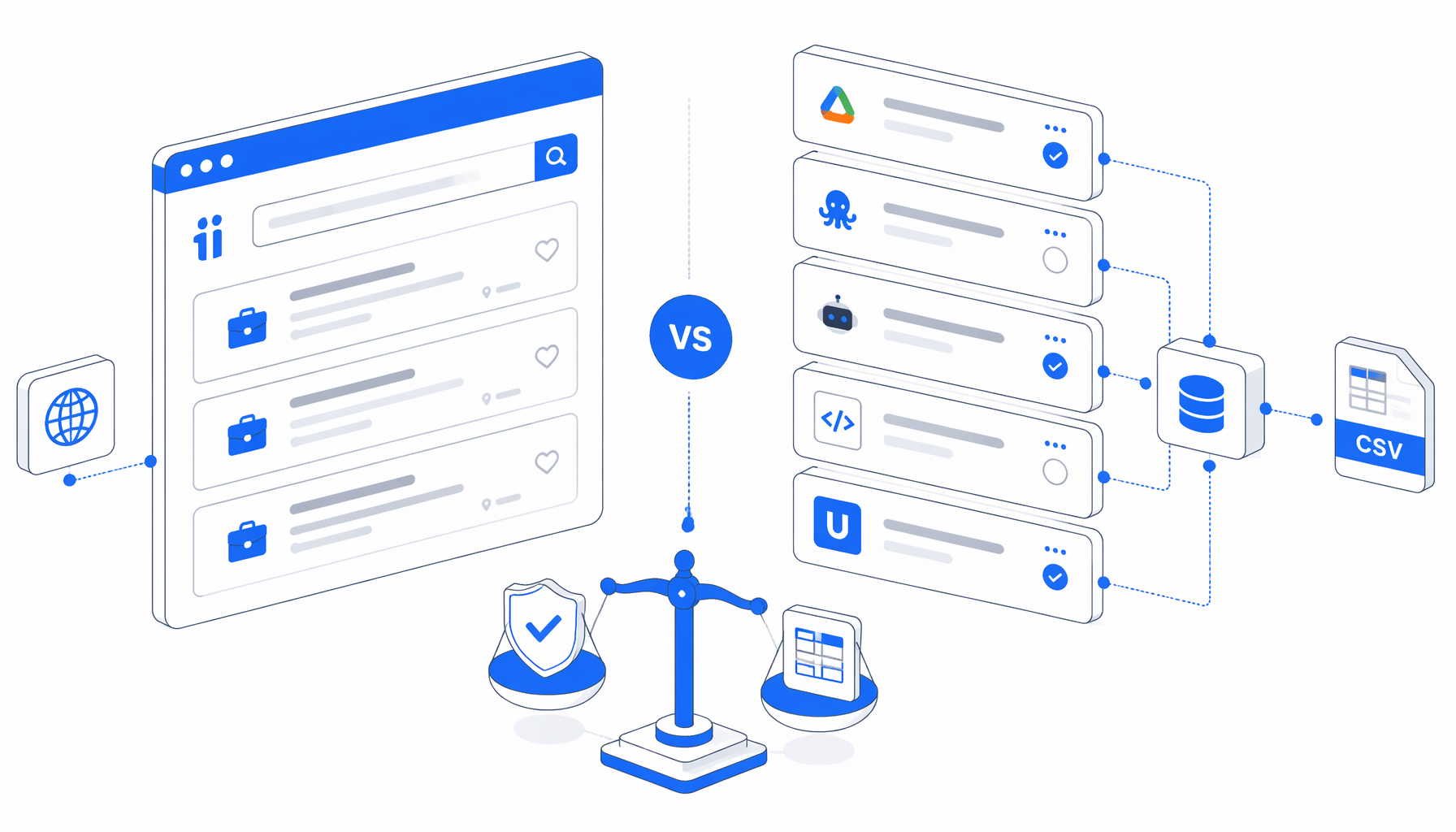 Best Indeed Scraper Alternatives: Apify, Octoparse, Scripts, and Local CSV