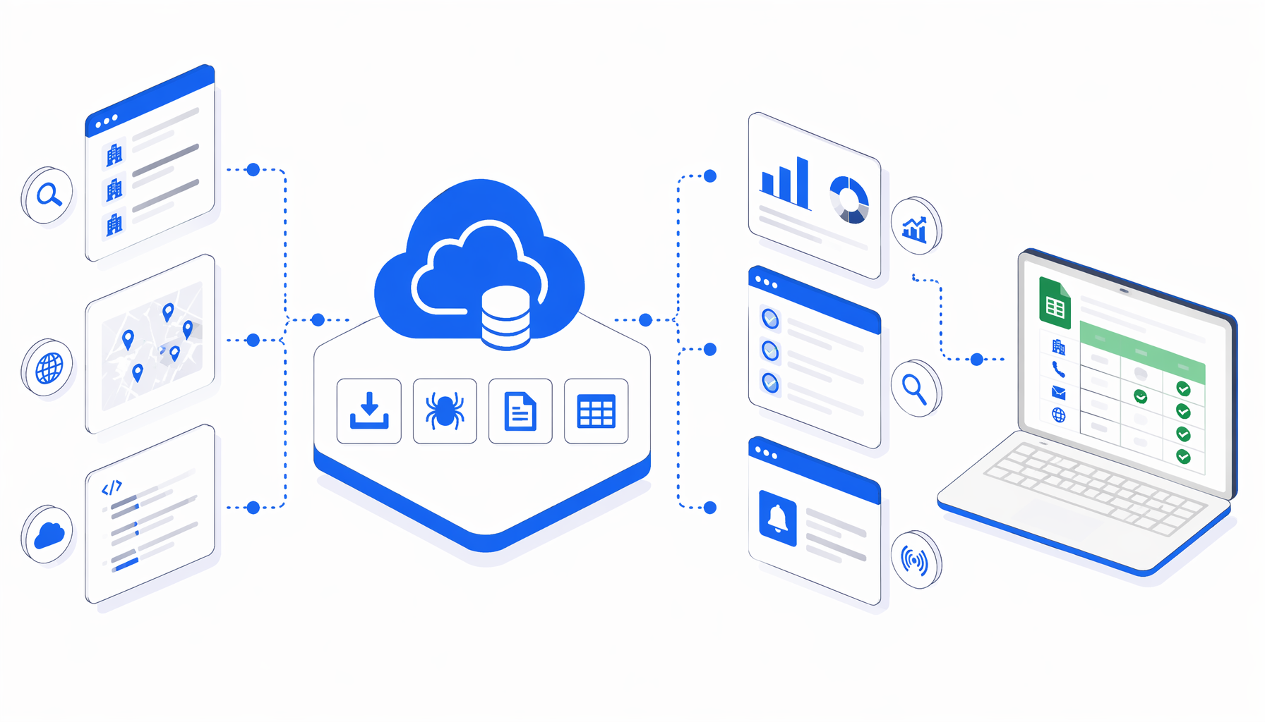 iTownPage Sales List Workflows for Research, SEO, and Monitoring