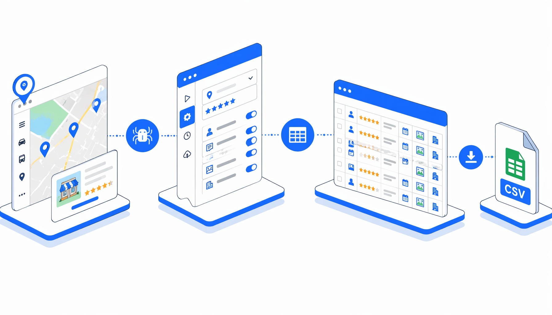 How to Scrape Kakao Map Reviews to CSV with UScraper