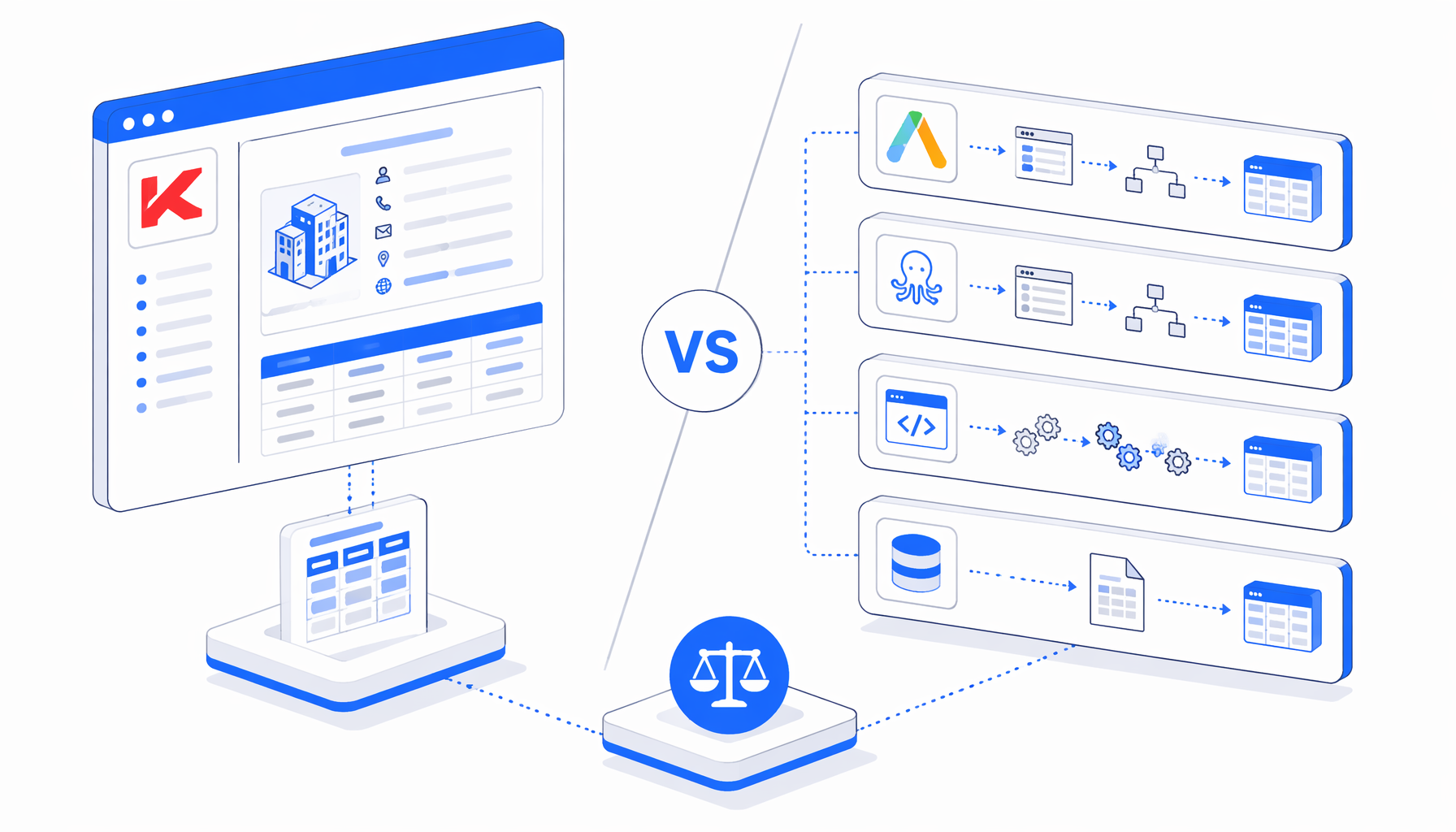 Best Kompass Scraper Alternatives: Apify, Octoparse, Scripts, and Local CSV