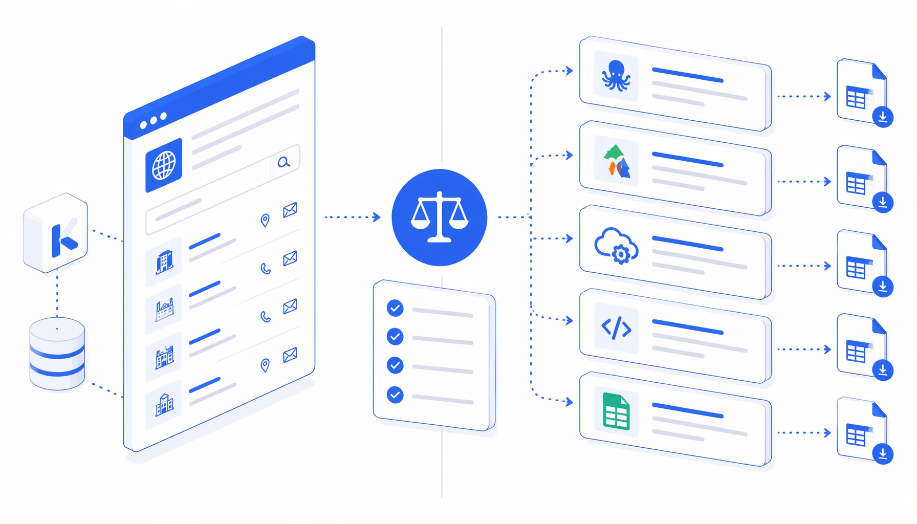 Kompass Scraper Alternatives: Octoparse, Apify, Scripts, and Local CSV