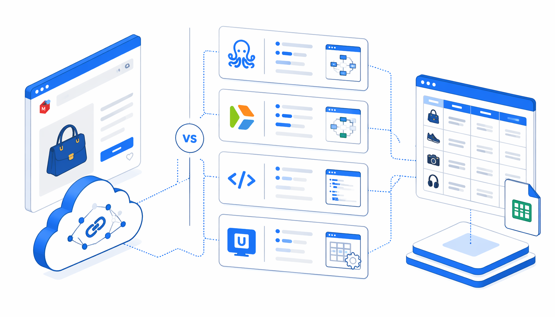 Best Mercari Scraper Alternatives: Octoparse, Apify, Scripts, and Local CSV