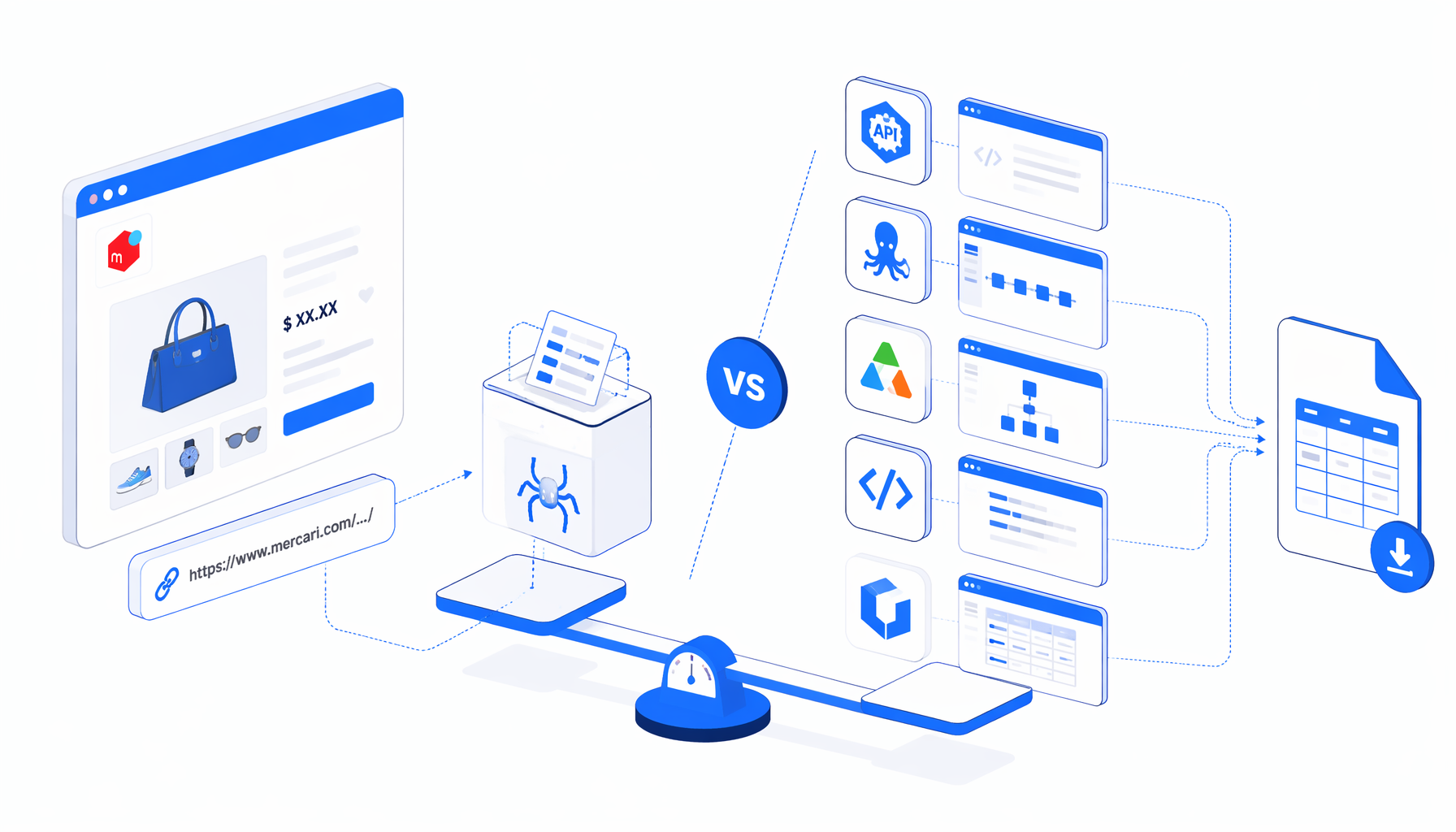 Best Mercari Scraper Alternatives for Product Details by URL