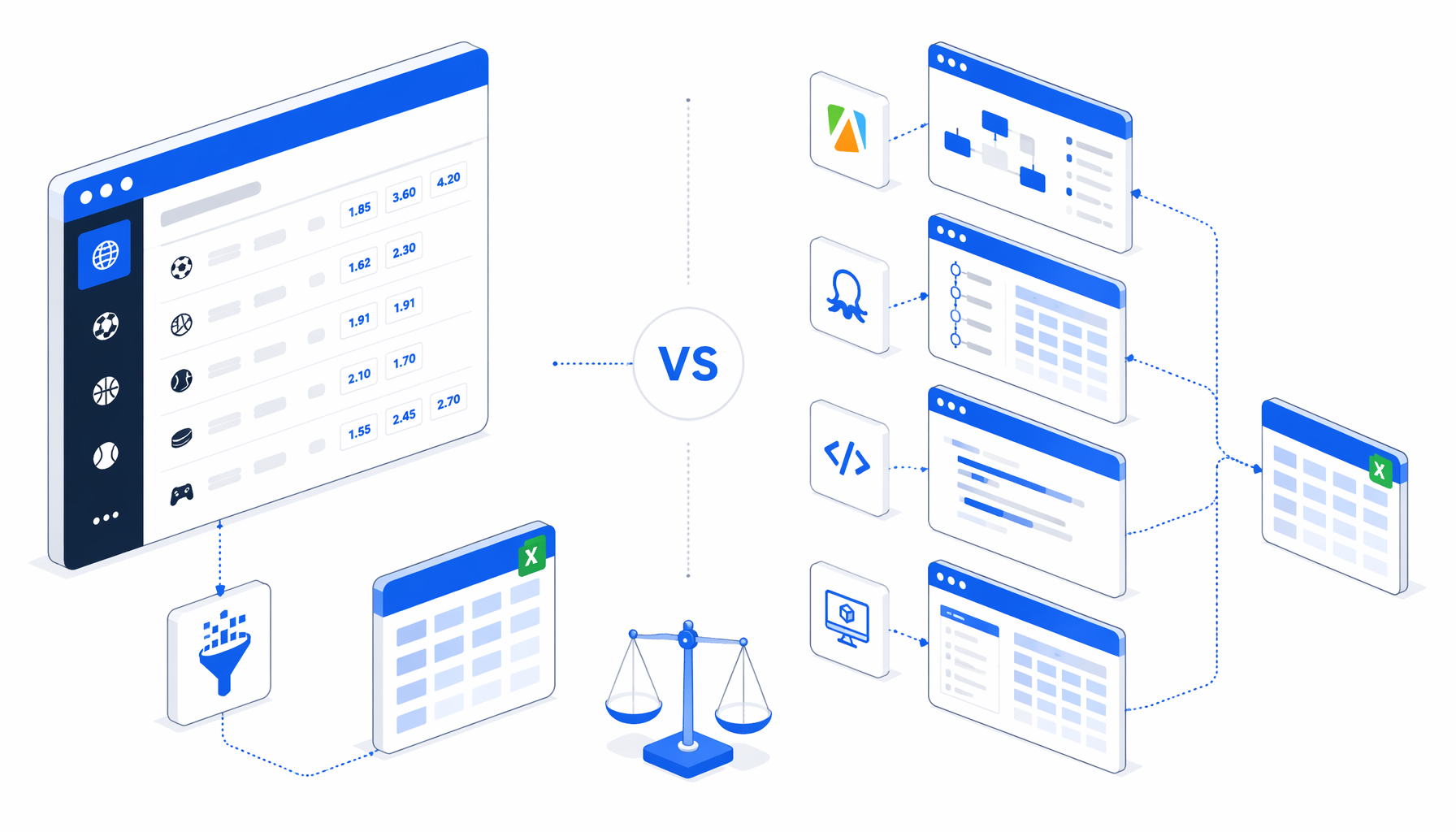 Best OddsPortal Scraper Alternatives: Apify, Octoparse, Scripts, and Local CSV