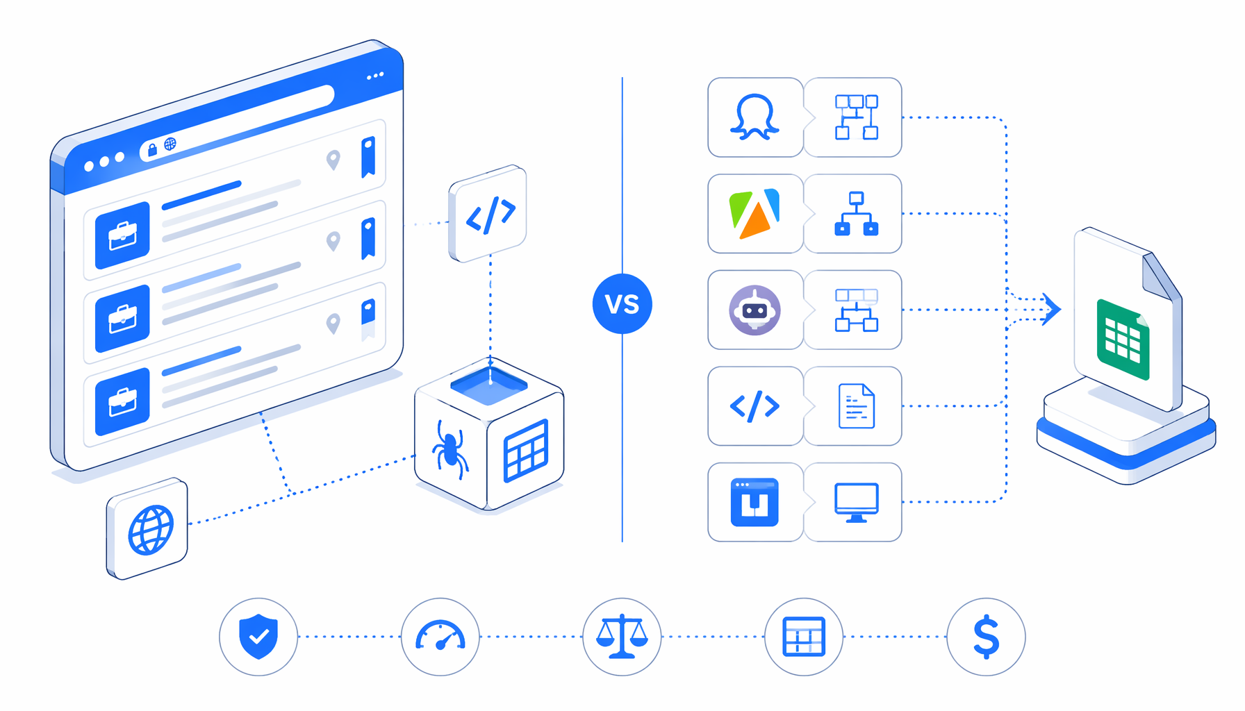 Best SEEK Listing Scraper Alternatives for URL-to-CSV Workflows