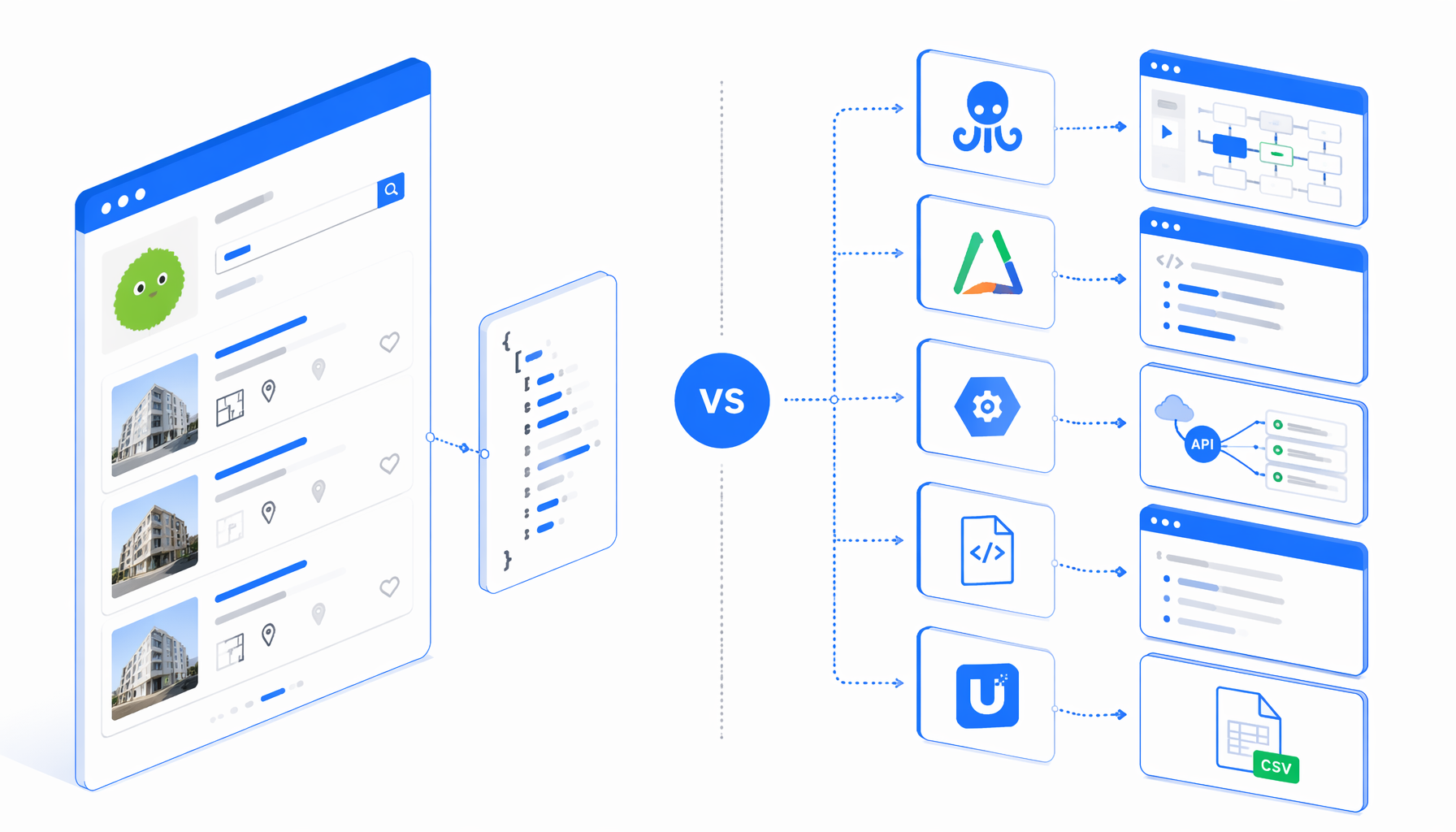 SUUMO Scraper Alternatives: Octoparse, Apify, APIs, Scripts, and Local CSV