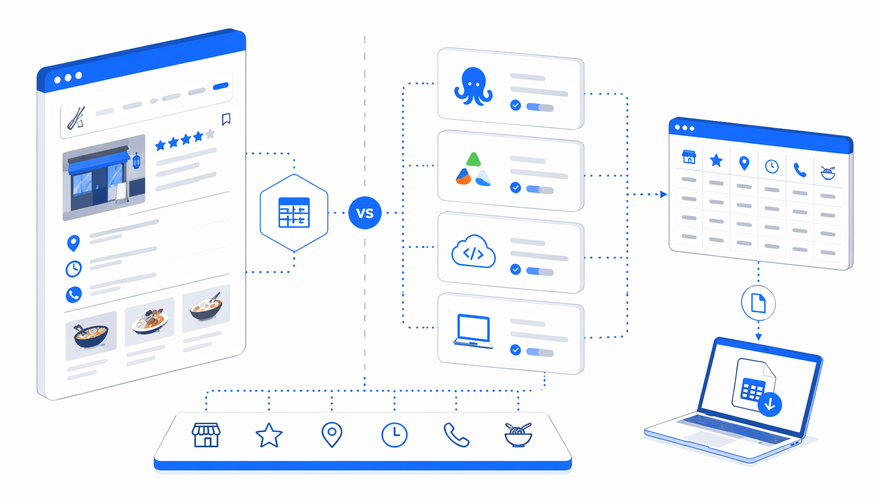 Best Tabelog Scraper Alternatives: Octoparse, Apify, APIs, and Local CSV