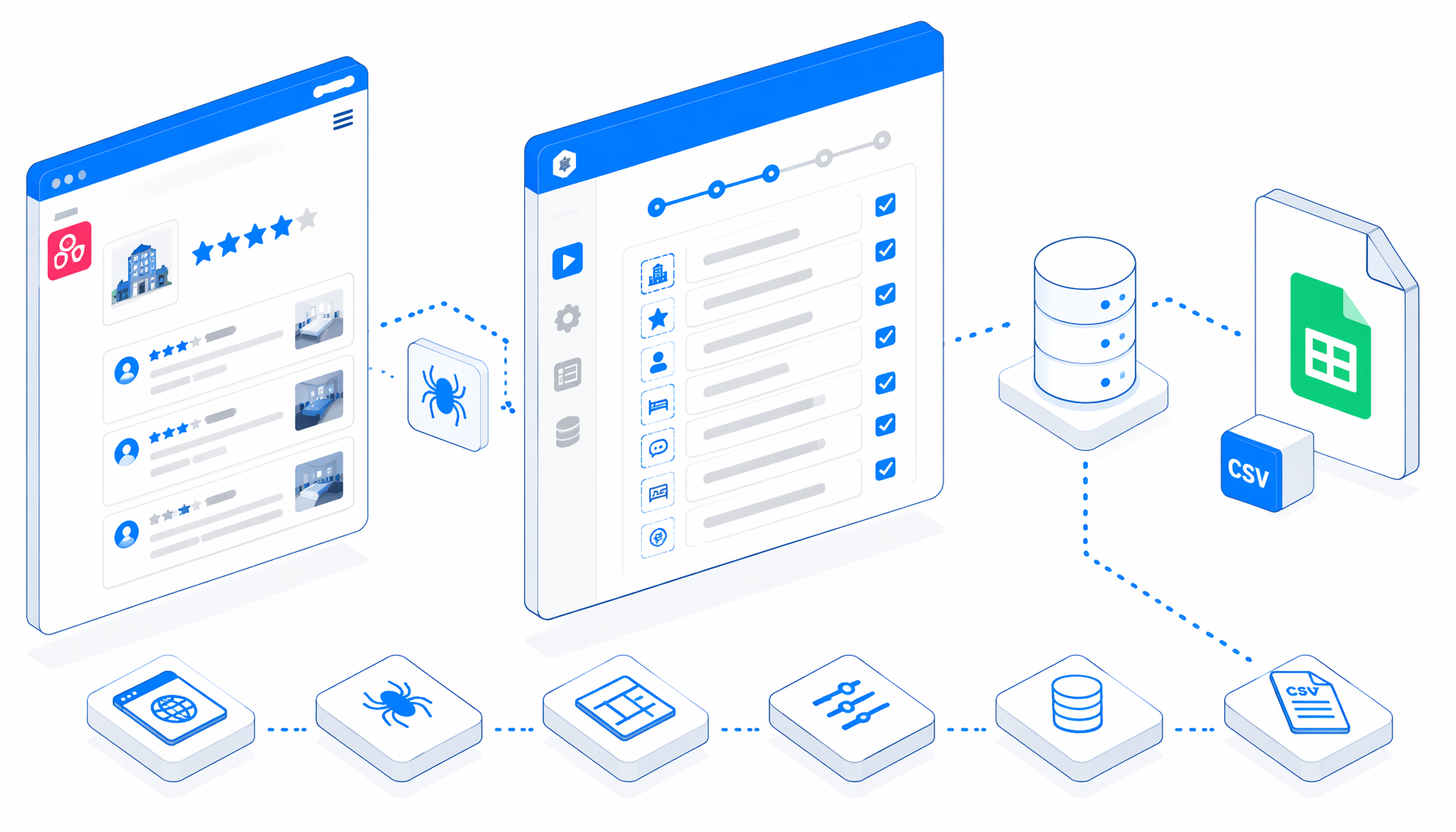 How to Scrape Yeogi Hotel Reviews to CSV with UScraper